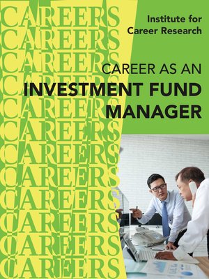 cover image of Career as an Investment Fund Manager
